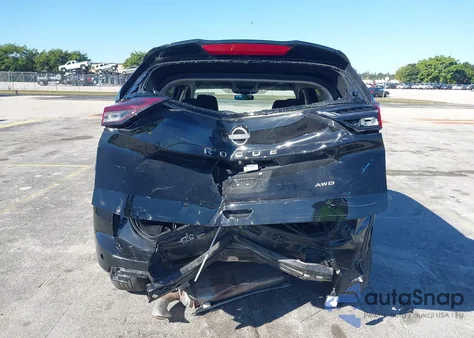 2025 Nissan Rogue Sv Intelligent Awd z USA, uszkodzony, nr VIN 5N1BT3BB2SC800294